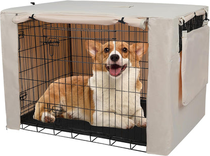 Deblue wire crate accessory cover completely folded for compact storage