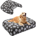 Balapet washable dog bed cover front view dark gray waterproof pet mat protector