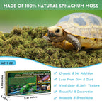 Riare reptile moss package details and weight label