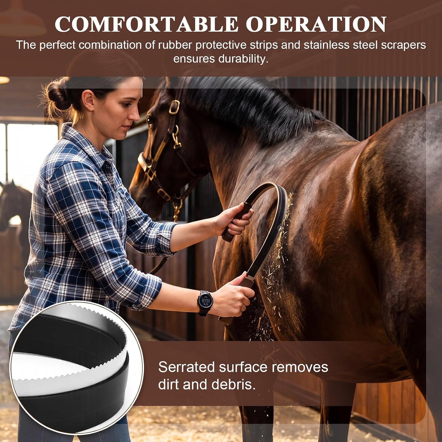 Sosoport dual-sided grooming tool for dogs
