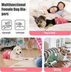 Wegreeco doggy period panties tail hole design and stitching details