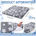 VitalCozy self heating pet pad inside a cat crate for electricity free warmth