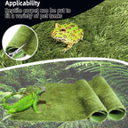 Cuttable moss mat for snake and gecko tanks