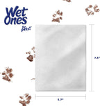 Wet Ones for pets three pack total three hundred wipes packaging details