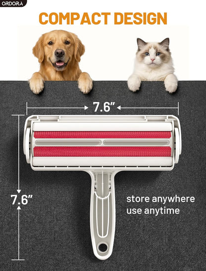 Packaging of authentic USA imported Ordora pet hair tool
