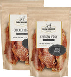 Farm Hounds - Pork Jerky - Premium Natural Jerky for Dogs - 100% Humanely Raised Pork - Break-to-Size - Great for Training & Treats - No Added Fillers - Made in USA - 3.5 oz - 1 Pack - Image 11