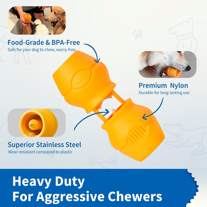 Side profile of PetClan Chewise anti-choke device