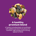 Side profile of Kaytee 5 pound wild bird food bag