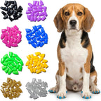 zetpo Dog Nail Caps & Claw Caps (100 pcs) - Anti Slip Dog Toe Grips & Covers for Hard Floors - Instant Traction & Mobility Support for Senior Dogs - Stops Scratches & Reduces Floor Noise (XL) - Image 12