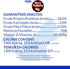 Inaba Churu Tidbits tuna and salmon recipe ingredients label