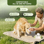 Immhabi cat grooming wipes for sensitive skin care