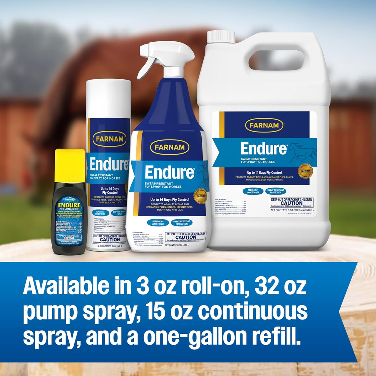 Farnam Endure 128 ounce refill bottle full display