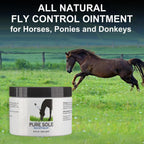 Pure Sole midline dermatitis soothing balm texture shot showing the rich non greasy protective layer