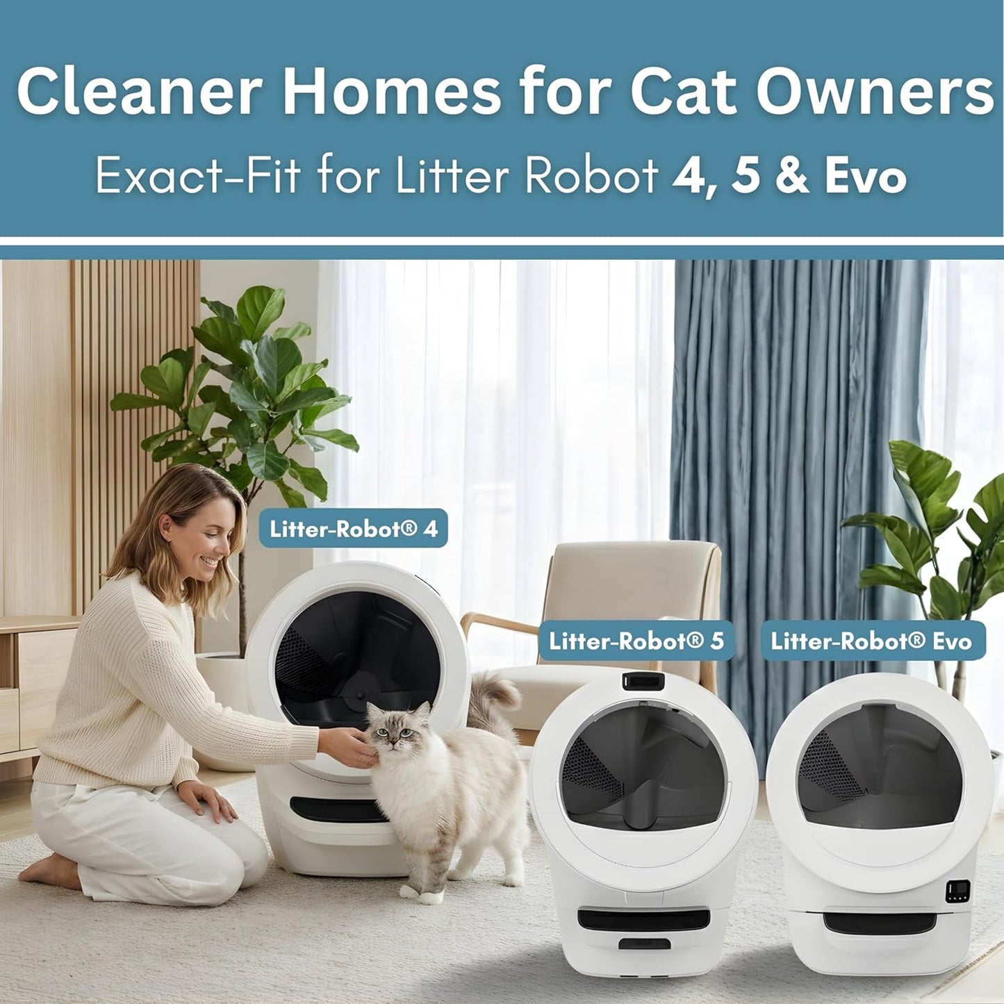 USA imported non toxic cat litter box deodorizer filter pack
