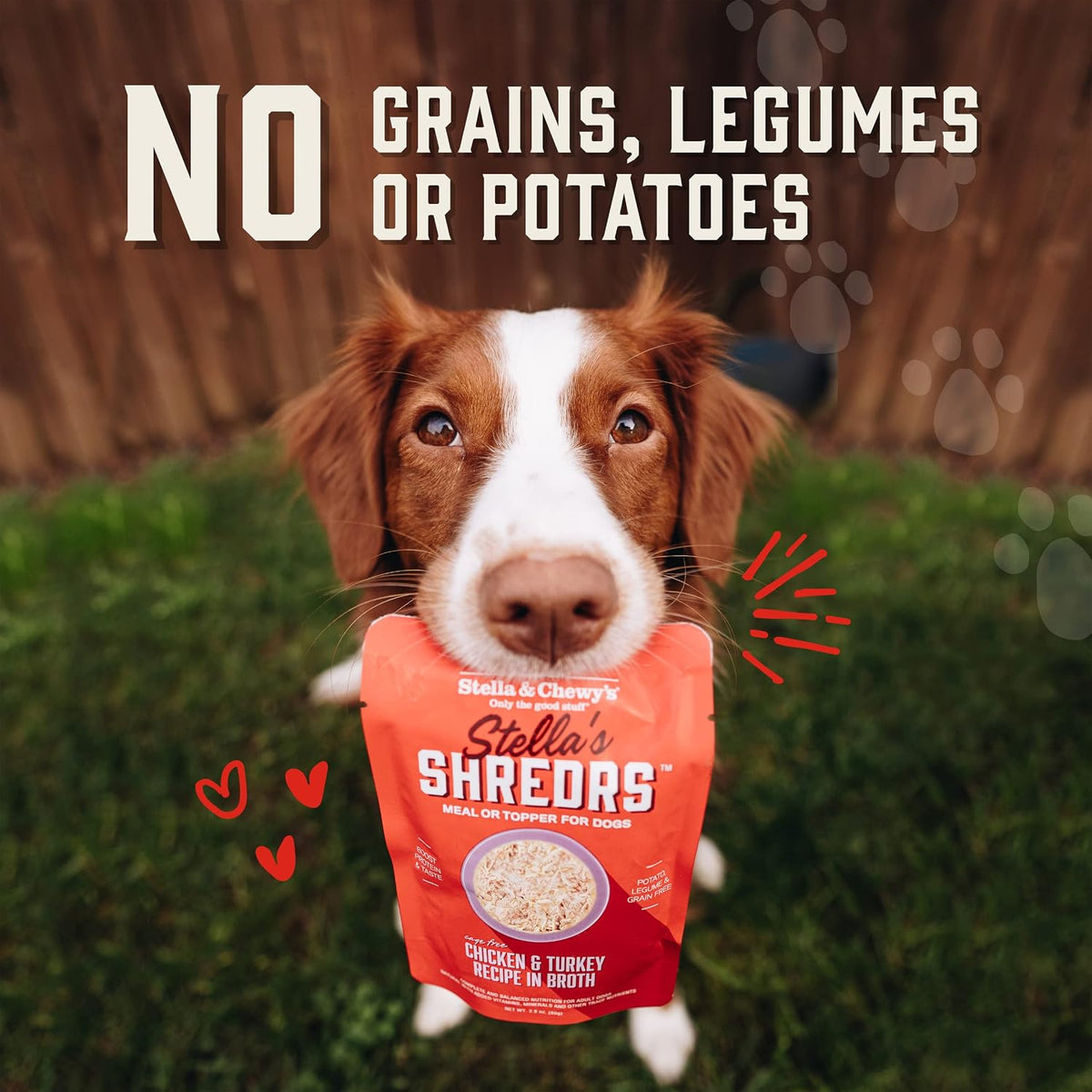 Stella & Chewy's Cage-Free Chicken Shredrs - Premium Dog Food Pouches - Perfect For Picky Eaters - 24 Pack, 2.8oz Each - Image 9