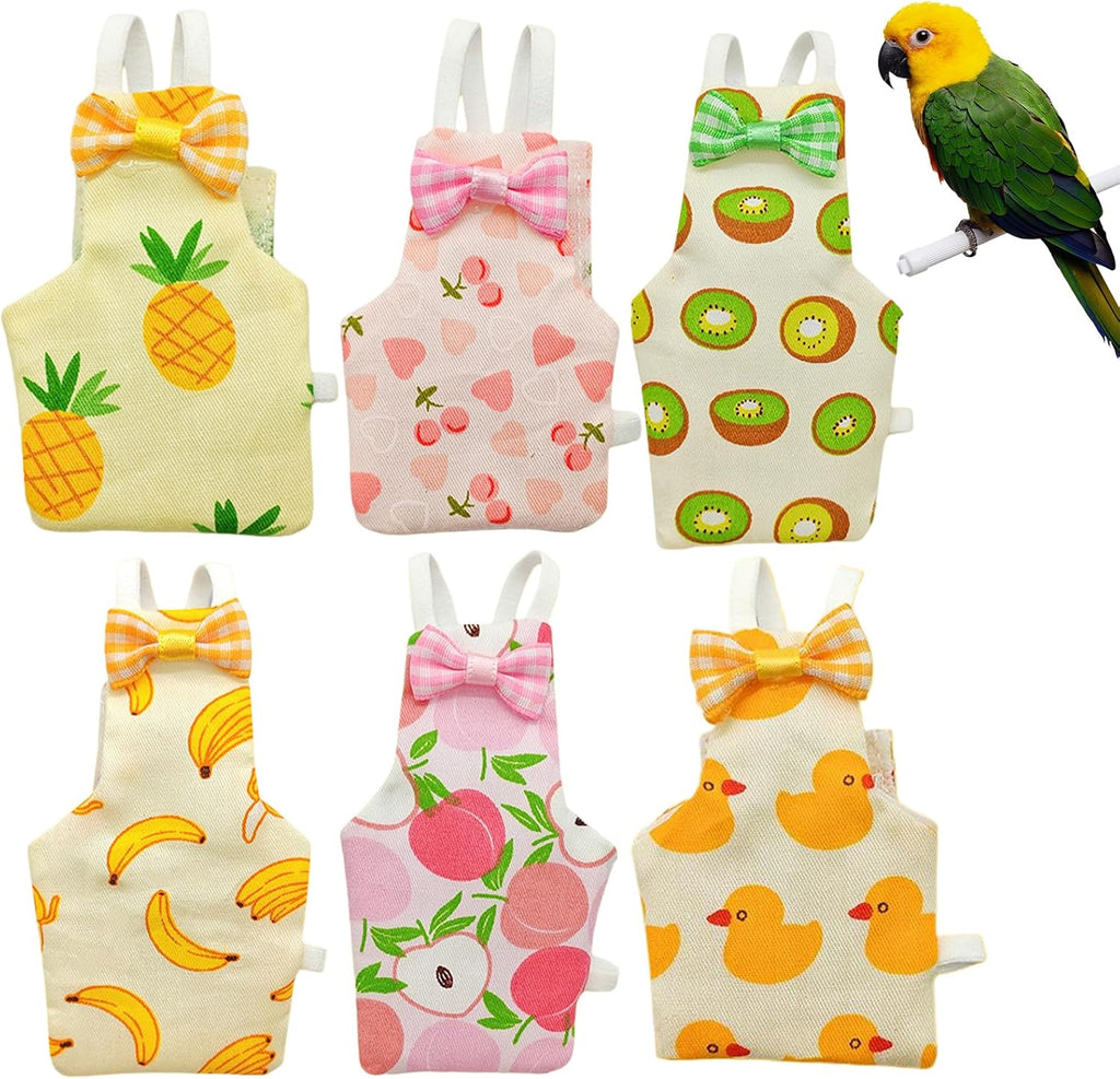 AQOYNQ bird diaper front view with colorful pattern