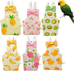 AQOYNQ bird diaper front view with colorful pattern