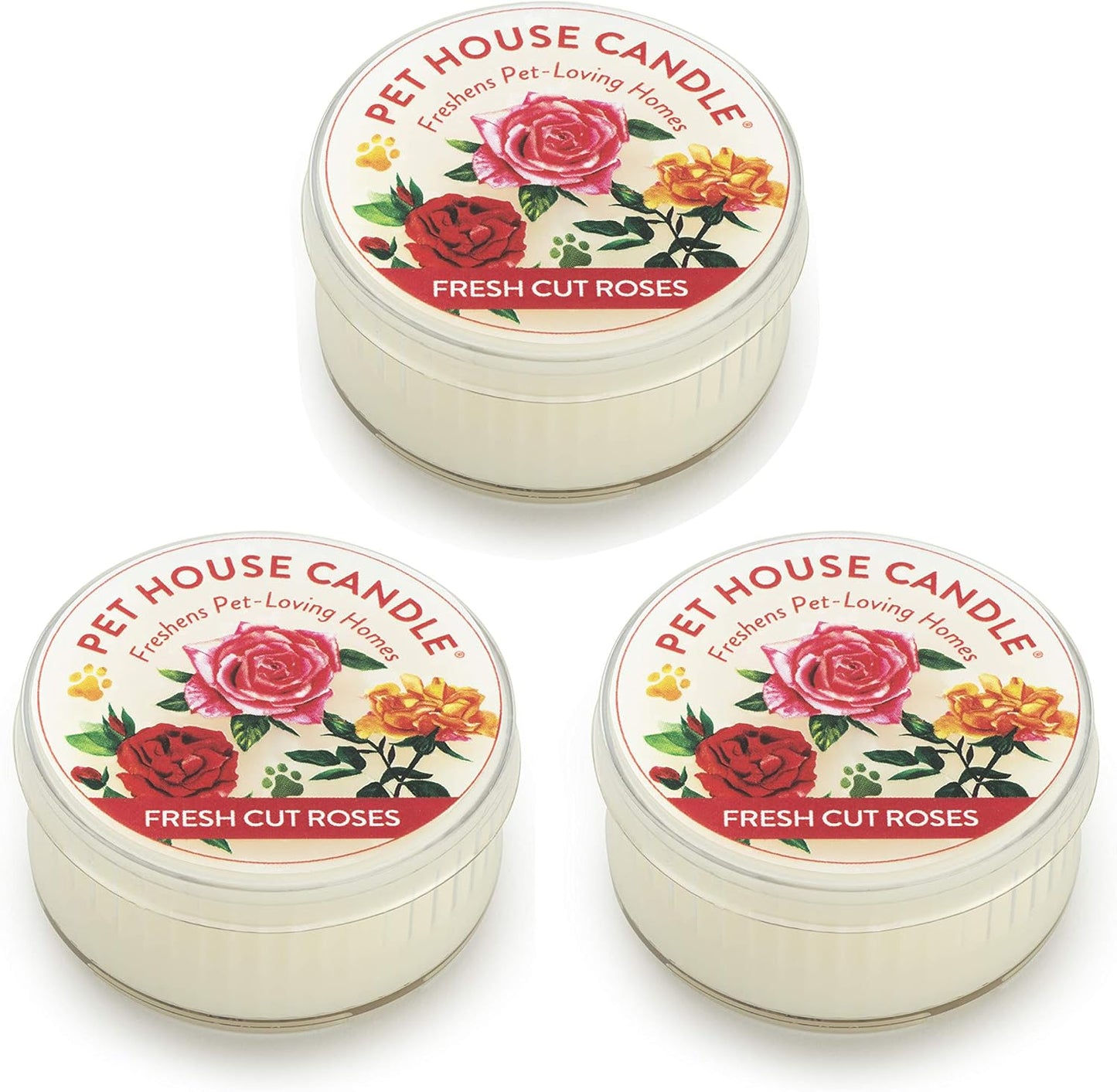 One Fur All mini candles variety pack inside box