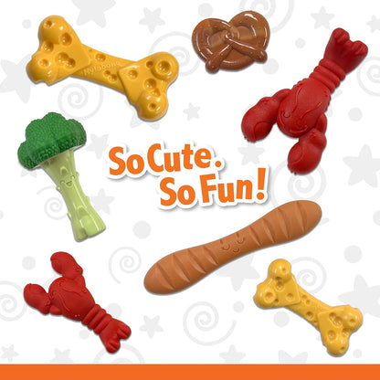 Nylabone Lobster Power Chew Toy for Dogs, Dog Toys for Aggressive Chewers, Filet Mignon Flavor, Small Dogs - Up to 25 Ibs, 1 Count - Image 9