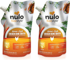 Nulo Freestyle Bone Broth, Premium Food Topper for Cats and Dogs, with Collagen and Chondroitin Sulfate to Help Boost The Quality of Your Pet's Coat and Skin, 20 FL Oz Pouch - Image 10