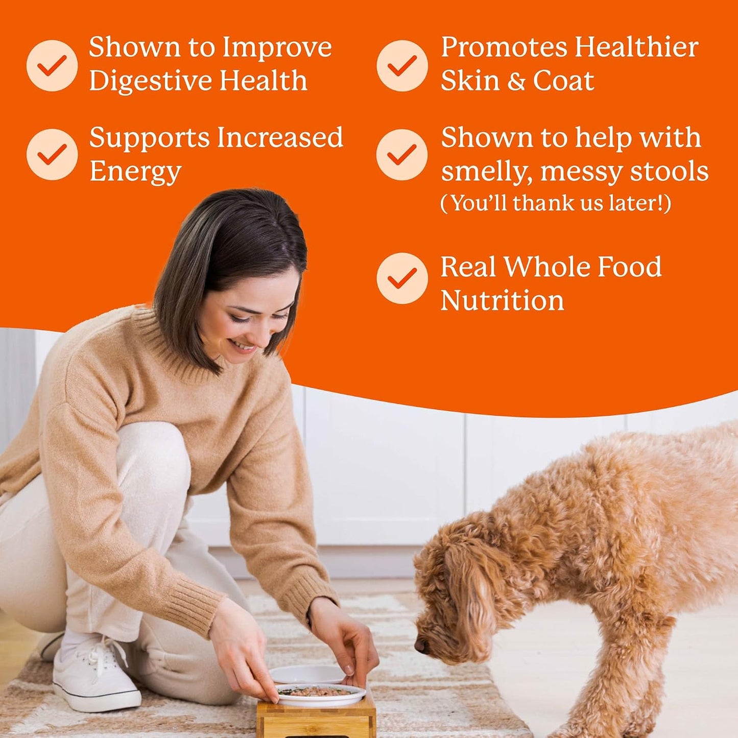 Dr. Harvey's dog food packaging size 6.5 Ounces