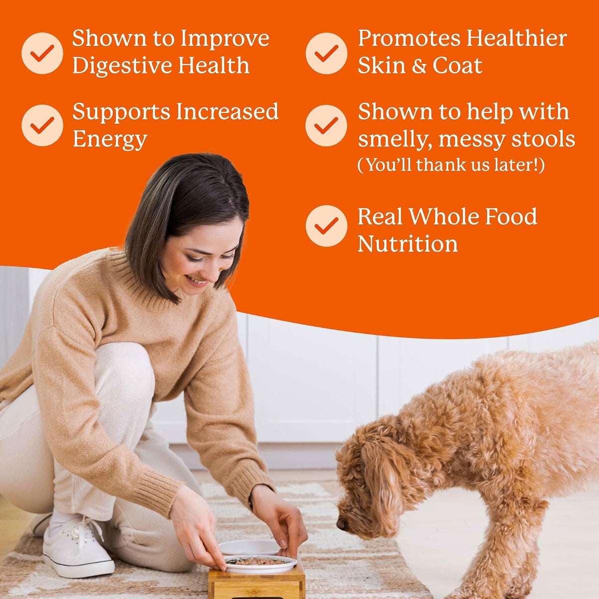 Dr. Harvey's dog food packaging size 6.5 Ounces
