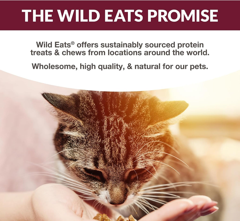 Grain free cat treat tub from Wild Eats