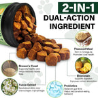 Close up of NEXZL coprophagia deterrent soft chews