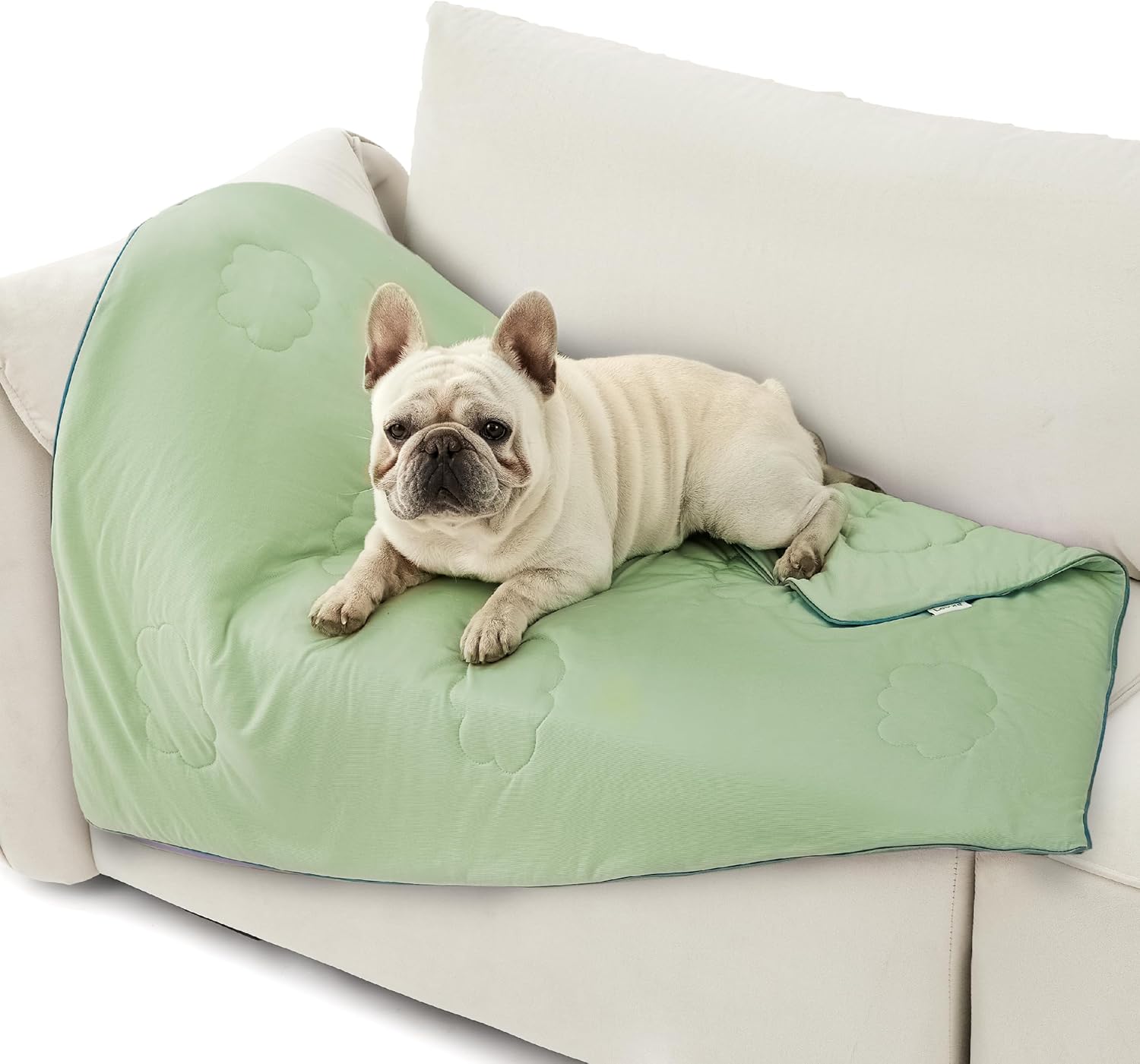 LE SURE Premium Cooling Blankets for Large Dogs - Washable Dog Cooling Throw Blanket with Q-MAX>0.4Durable Self Cooling Pet Mat for Cat, Soft Cooling Summer Blanket for Hot Weather, Grey, 40x50 - Image 13