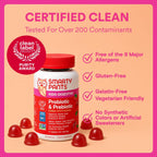 SmartyPants Kid Probiotic & Prebiotic Gummies, Gut Health Supplement, 60 Ct - Image 10