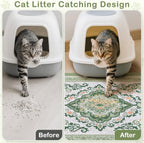 Unicorn Catcher pet mat high density mesh texture close up