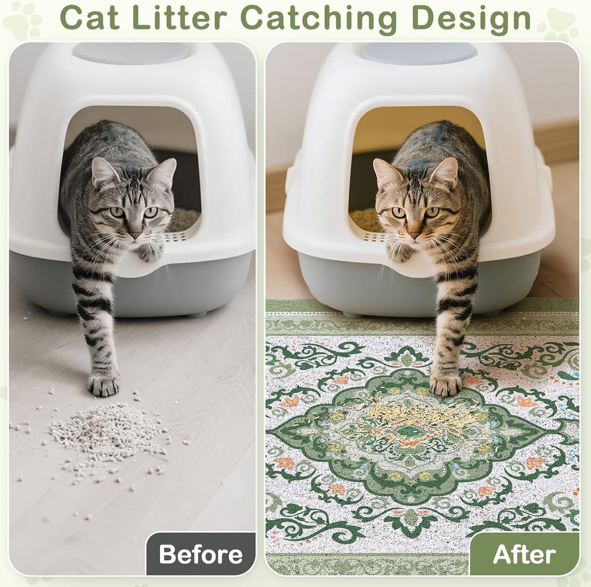 Unicorn Catcher pet mat high density mesh texture close up