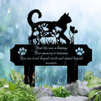 Side view showing the durable 1.2mm thick powder coated steel construction of the HEGANITS plaque