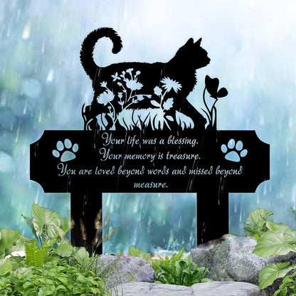 Side view showing the durable 1.2mm thick powder coated steel construction of the HEGANITS plaque