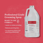 Weightless micronized scissoring spray for unruly pet hair styling