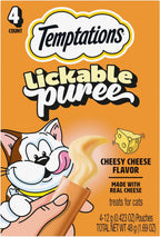 Temptations Creamy Puree Squeezable Lickable Cat Treats, Wet Cat Treats with Chicken, 0.42 oz. Tubes, 16 Count - Image 15