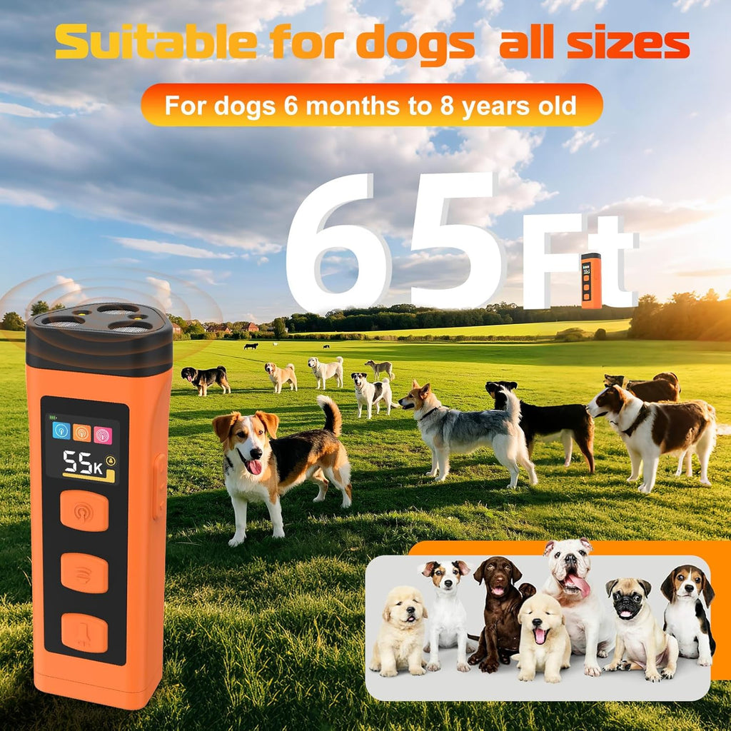 Side profile of Kqmop ultrasonic dog trainer device