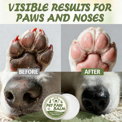 PawSono lick safe coconut oil dog nose and paw butter