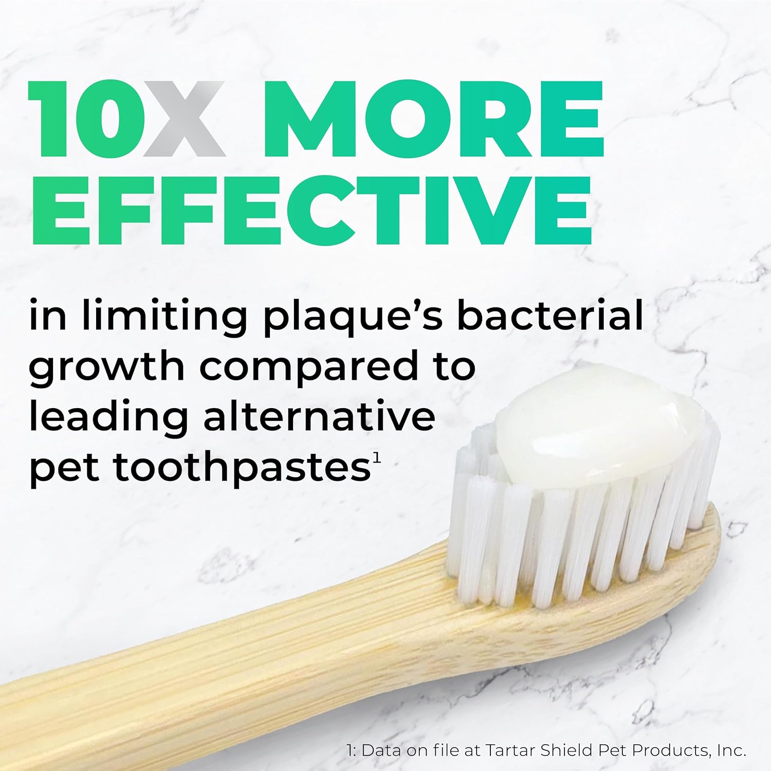 VOHC accepted pet toothpaste packaging showing the coconut flavor details and ingredient highlights
