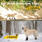 Elastic fabric texture of Expawlorer dog paw protectors