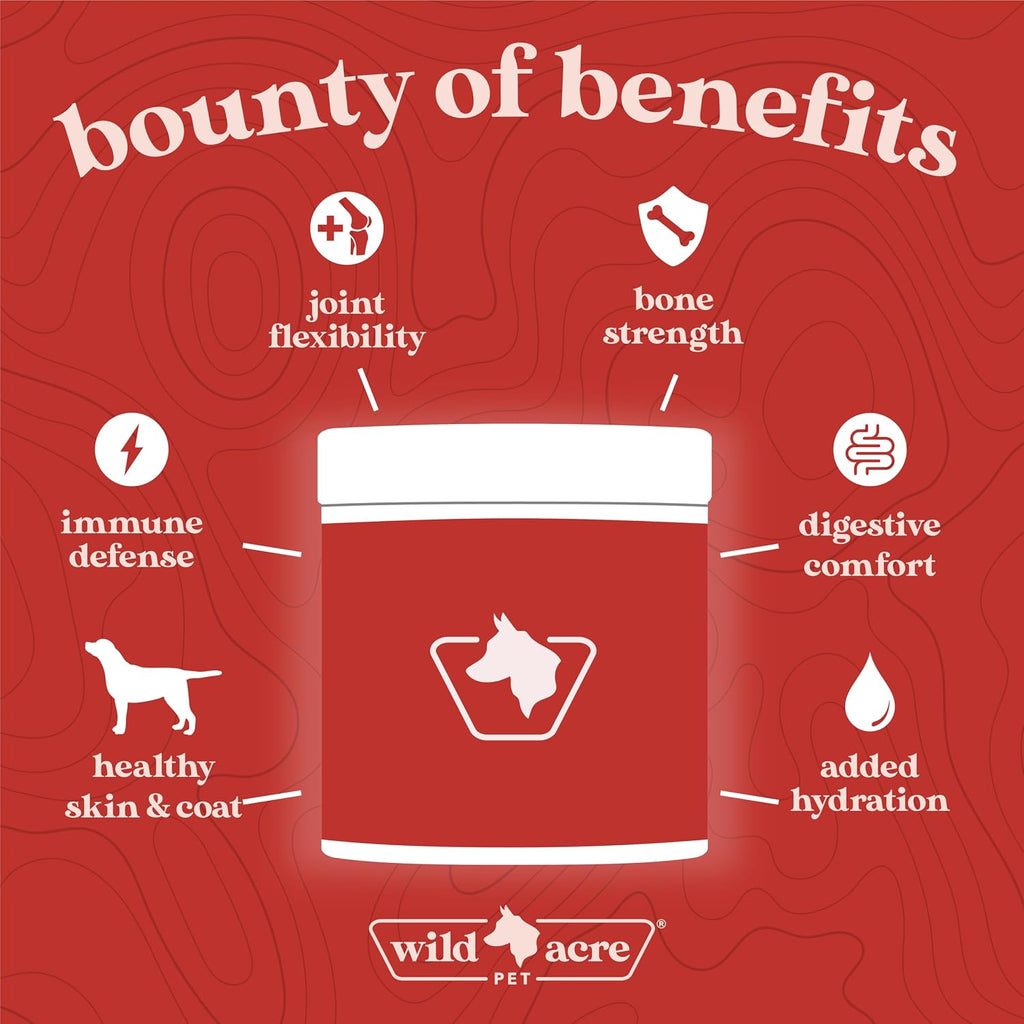USA imported human grade collagen broth for pet joint health