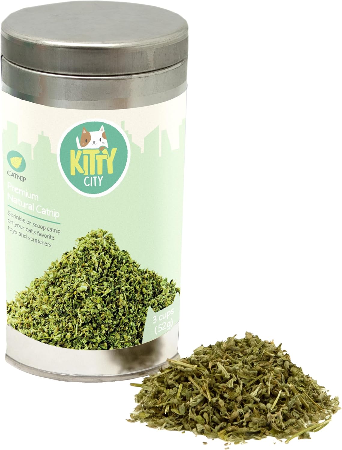Kitty City Cat Premium Natural Catnip Collection, Catnip Bag 3-Pack - Image 9
