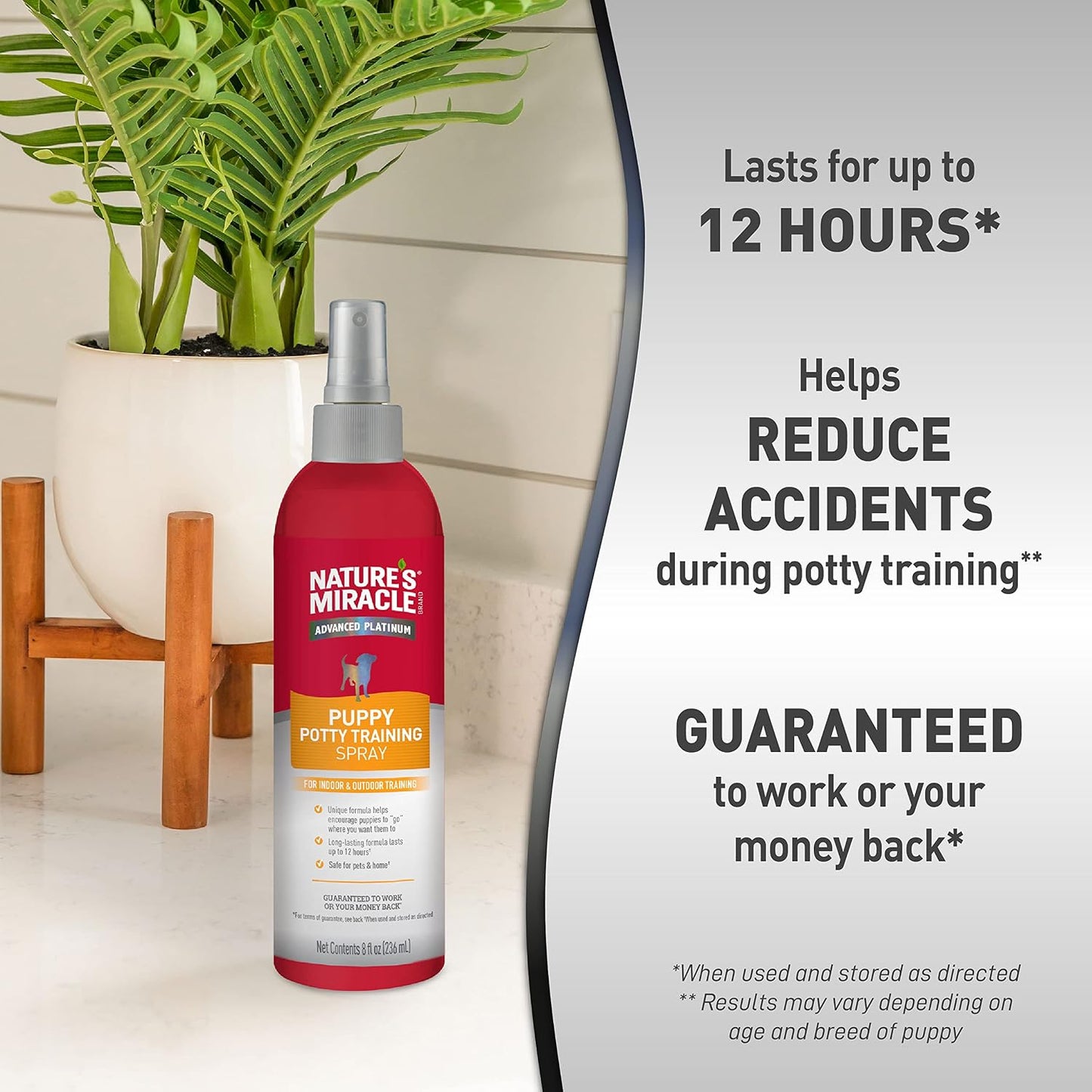 Advanced Platinum dog attractant spray packaging