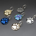 PetANTastic Engraved Cat ID Tags displayed in multiple color options