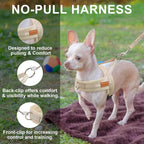 Soft breathable mesh pet vest for teacup dogs and small breeds