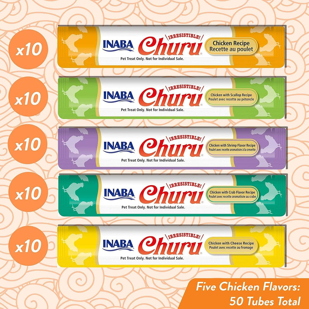 Close up of creamy chicken puree cat treat texture