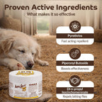 Happy Jack Onex Fly Repellent Ointment for dogs and horses container