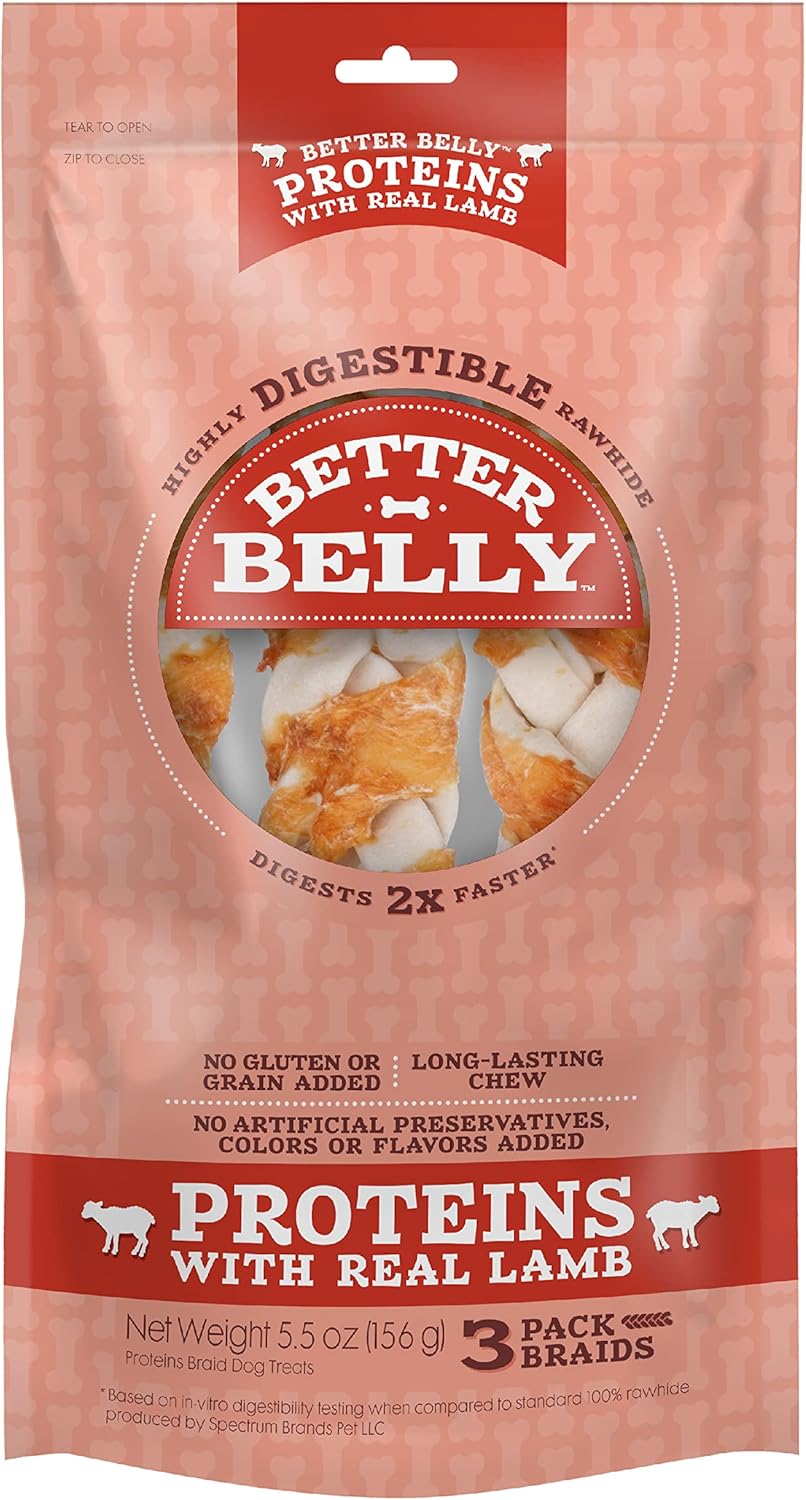 Better Belly Chicken Liver Rawhide Small Dog Bones, 10-Count - Image 12