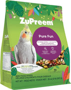 ZuPreem FruitBlend Bird Food, Bird Feed Pellets for Cockatiels, Lovebirds, Quakers, Small Conures & Lorikeets, Core Nutrition with Natural Fruit, Cockatiel Food, Conure Feed, (Medium, 2 lb Bag) - Image 12