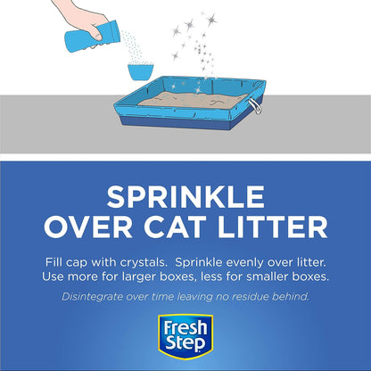 Non toxic multi cat litter box freshener bottle labels